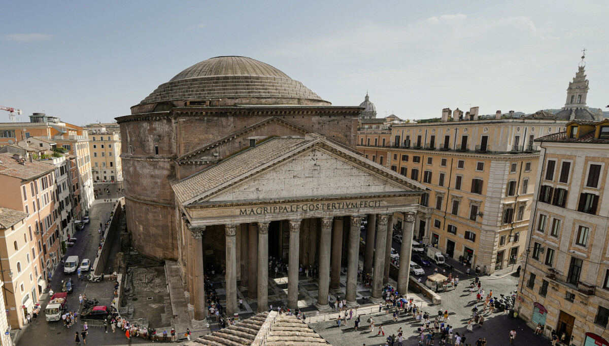Japansk turist dør etter fall fra Pantheon i Roma