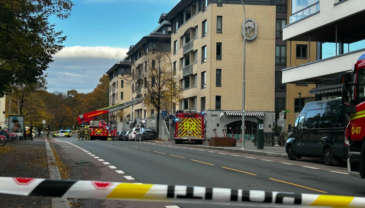 Eksplosjon: - Mange var engstelige