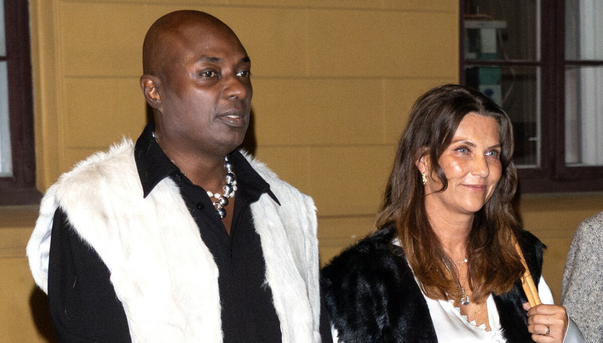 Prinsesse Märtha Louise og Durek Verrett på mystisk halloween-event i Oslo