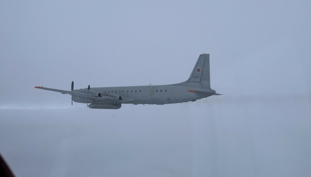 Rykket ut til russisk fly