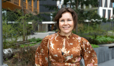 Hakekors og penis tegnet på brev