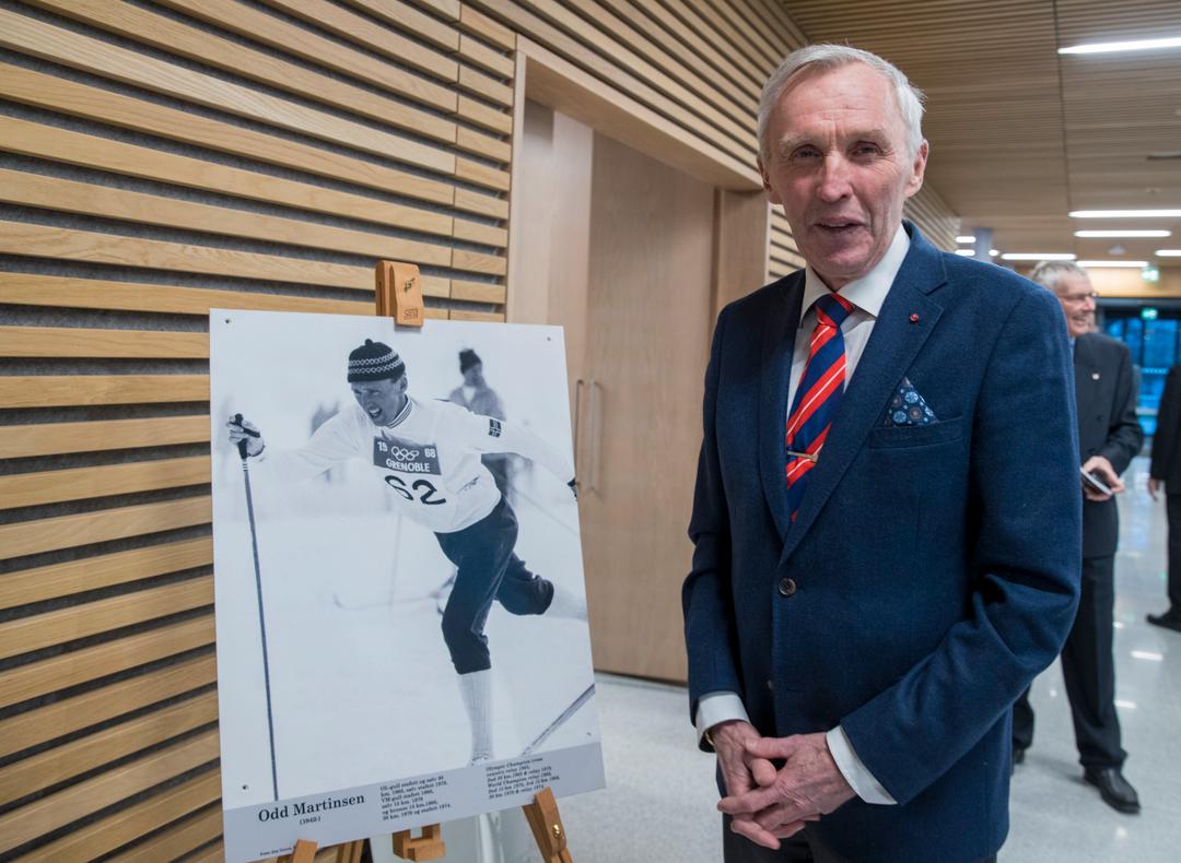 Tidligere skiløper Odd Martinsen er død