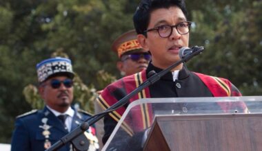 Madagaskars president på flukt