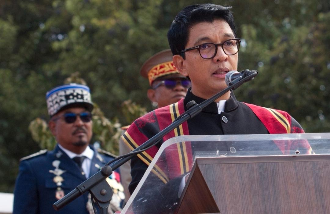 Madagaskars president på flukt