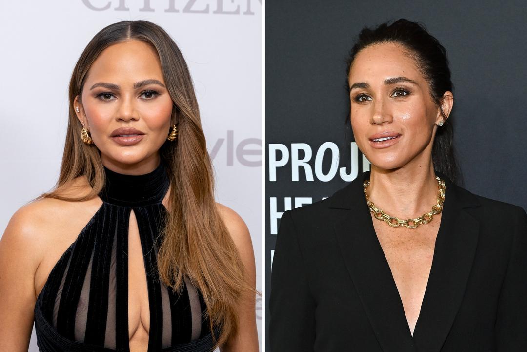 Chrissy Teigen forsvarer venninnen Meghan Markle