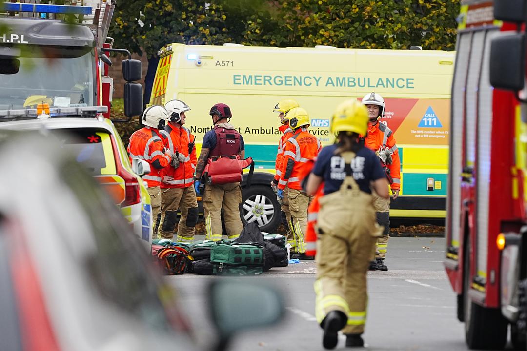 Én skal være knivstukket i Manchester