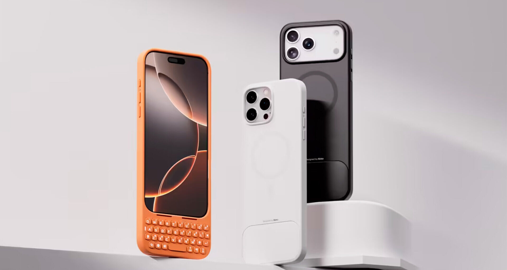 iPhone-skall med tastatur