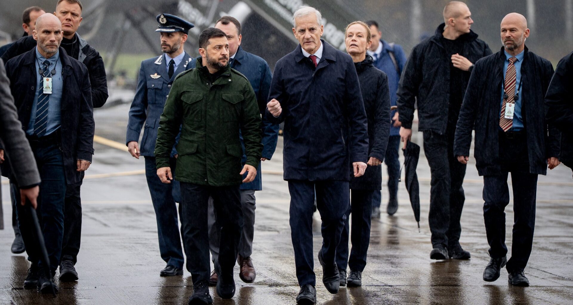 Volodomyr Zelenskyj, Jonas Gahr Støre