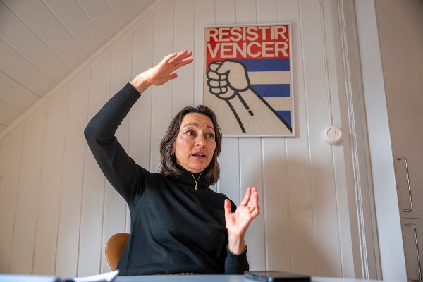 Hilde Mari Furnes er lege og aktivist, og en av arrangørene til fredsmasjen for Palestina i Nygårdsparken på søndag. Hun har nylig besøkt Palestina.

