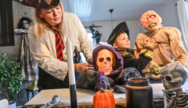Halloween, Lisleby | Kristine Myhre Paulsen i Fjellstiveien 11 på Lisleby inviterer til halloweenfest