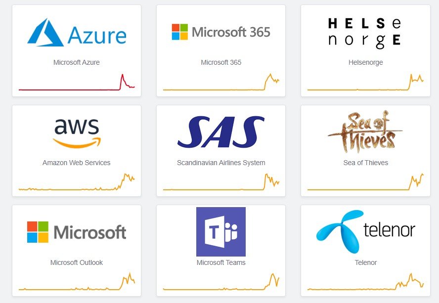 – Halve verden uten internett