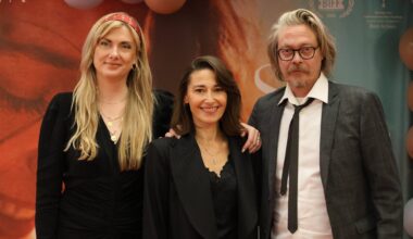 Pia Tjelta, Kristoffer Joner | Pia Tjelta og Kristoffer Joner på rød løper: – Ekstra skummelt på hjemmebane