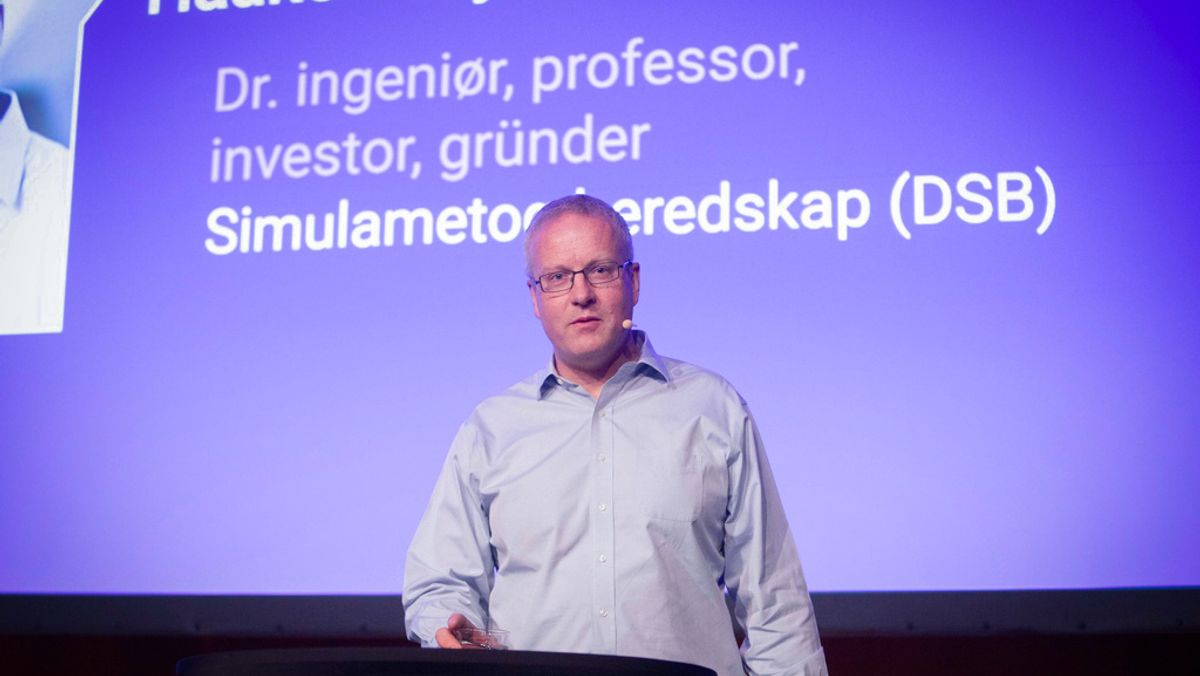 Gründer, tidligere eier og nå styreleder i Tydal Data Center, Haakon Bryhni, sier de gjorde en gullkantet beslutning da de valgte å bygge datasenteret i Tydal som et KI-senter med vannkjøling.