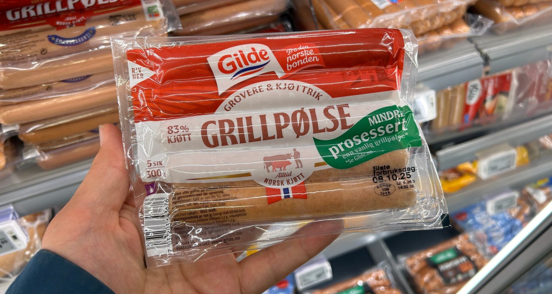 Nyhet, Pølse | Slakter Gildes pølse-grep