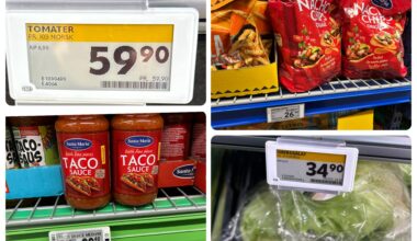Taco, Kiwi | Pristest av Taco hos Kiwi, Rema, Extra, Meny og Bunnpris: – Hamstre