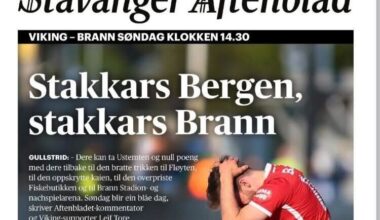 SK Brann, Viking FK | Når siddisene begynner å ligne på Donald Trump
