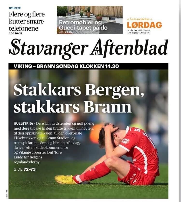 SK Brann, Viking FK | Når siddisene begynner å ligne på Donald Trump