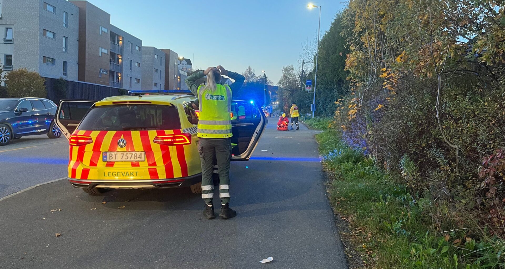 Ulykker og hendelser, Høvik | Stort oppbud av nødetater på Høvik