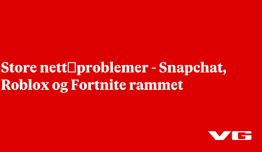 Snapchat er nede - AWS har problemer