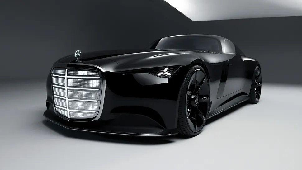 Dette er Mercedes’ nye elbil rett ut av en Batman-film