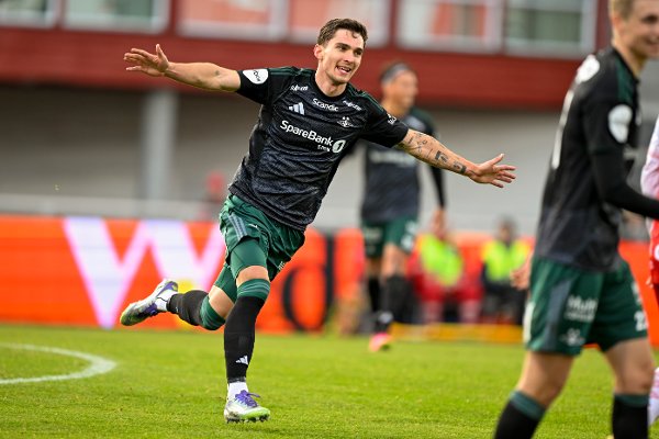 Stavanger 20251018.
Eliteseriekampen i fotball mellom Bryne og Rosenborg på Bryne stadion.
Foto: Carina Johansen / NTB