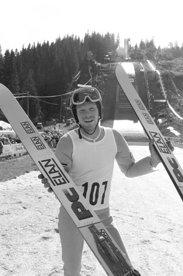 LILLESTRØM 19870816: Den svenske skihopperen Jan Bokløv, Sverige som innførte 
