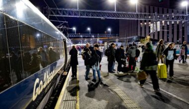 Togstansen gjaldt sør for Trondheim.