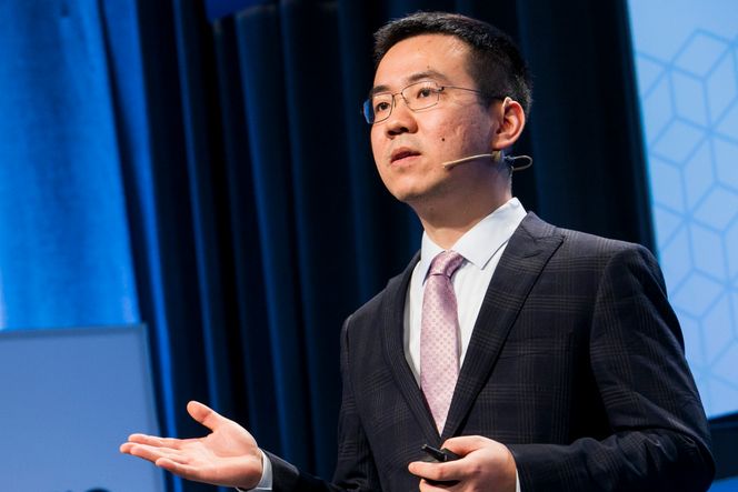 Bitdeer-gründer Jihan Wu vil konvertere nyinnkjøpte Tydal Data Center til et datasenter for "high performance computing og kunstig intelligens". Bitdeer opplyser at konverteringen er en del av selskapets strategi om å utvide sin rolle i KI-datasentermarkedet betydelig. Foto:  Kris Tripplaar/NTB