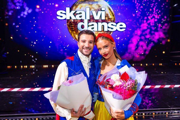 Emma og Catalin ble stemt ut etter program 3 av Skal vi danse 2025.
Foto: Thomas Andersen / TV 2