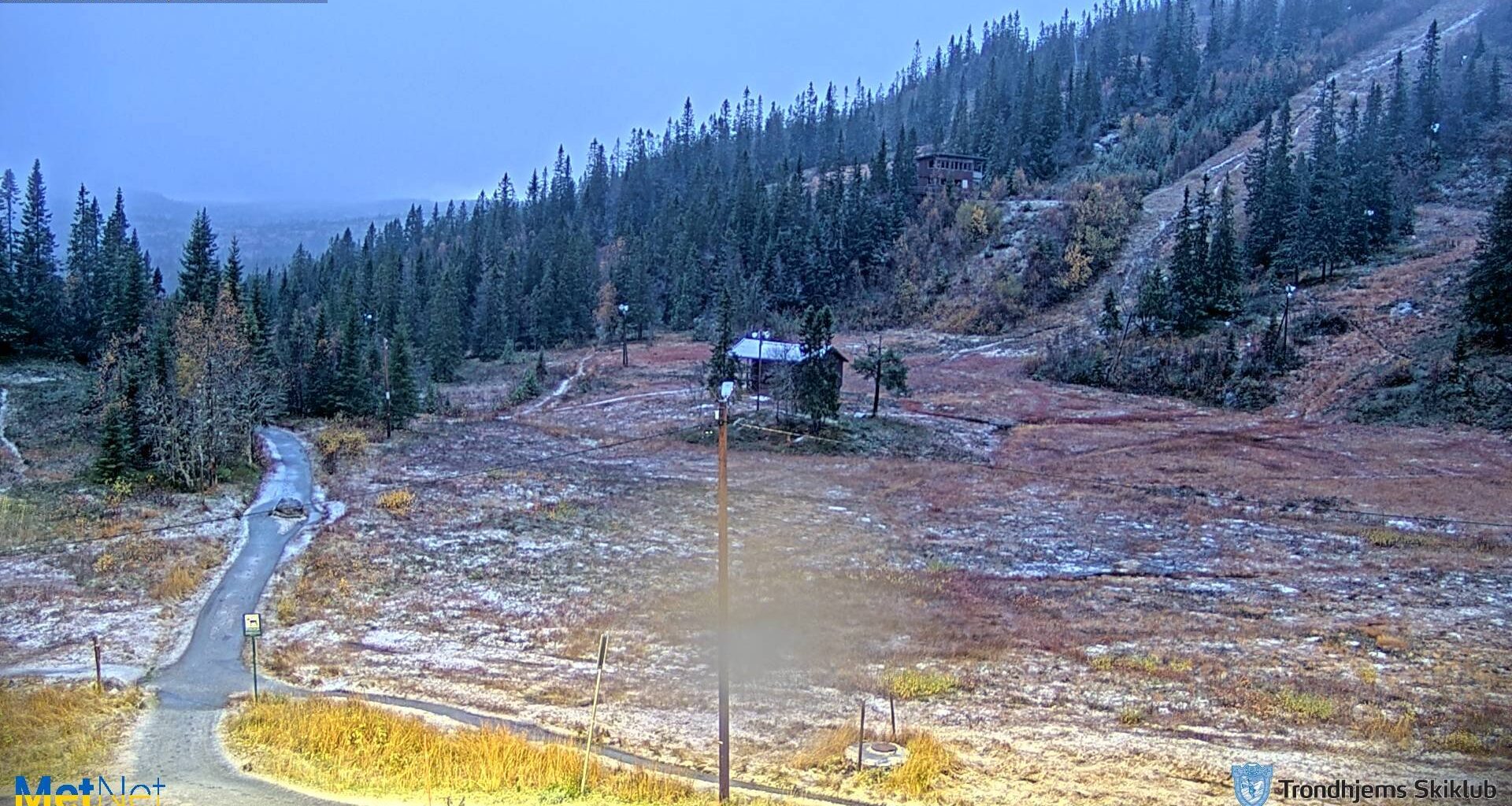 Bymarka, Vinter | Her har den første snøen falt i Trondheim