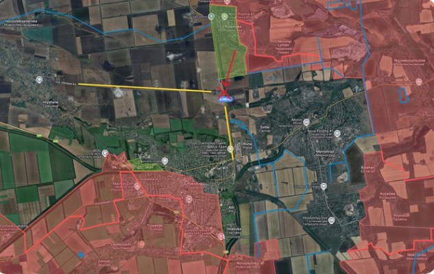 Pokrovsk er i ferd med å falle