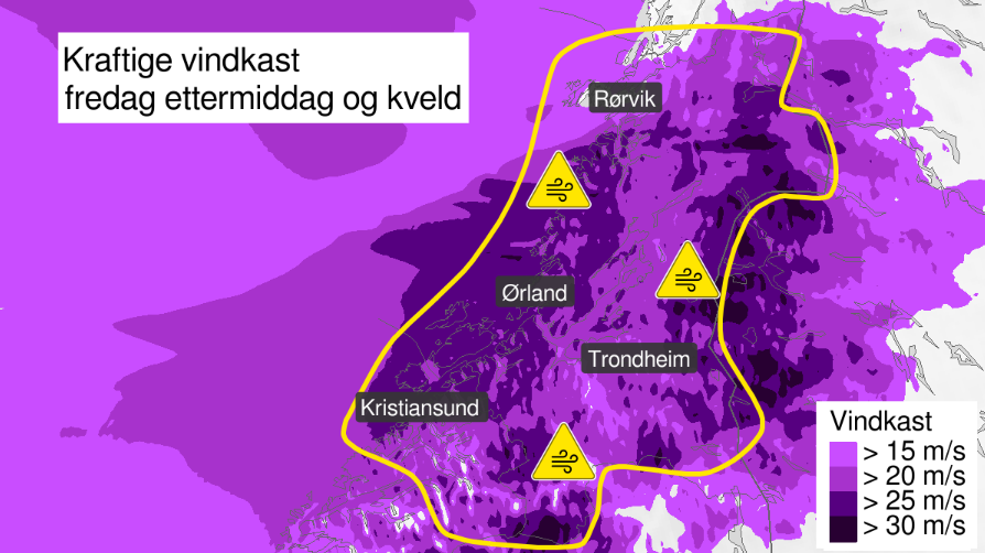 Uvær, Kraftig vind | Nytt uvær i vente – har sendt ut farevarsel