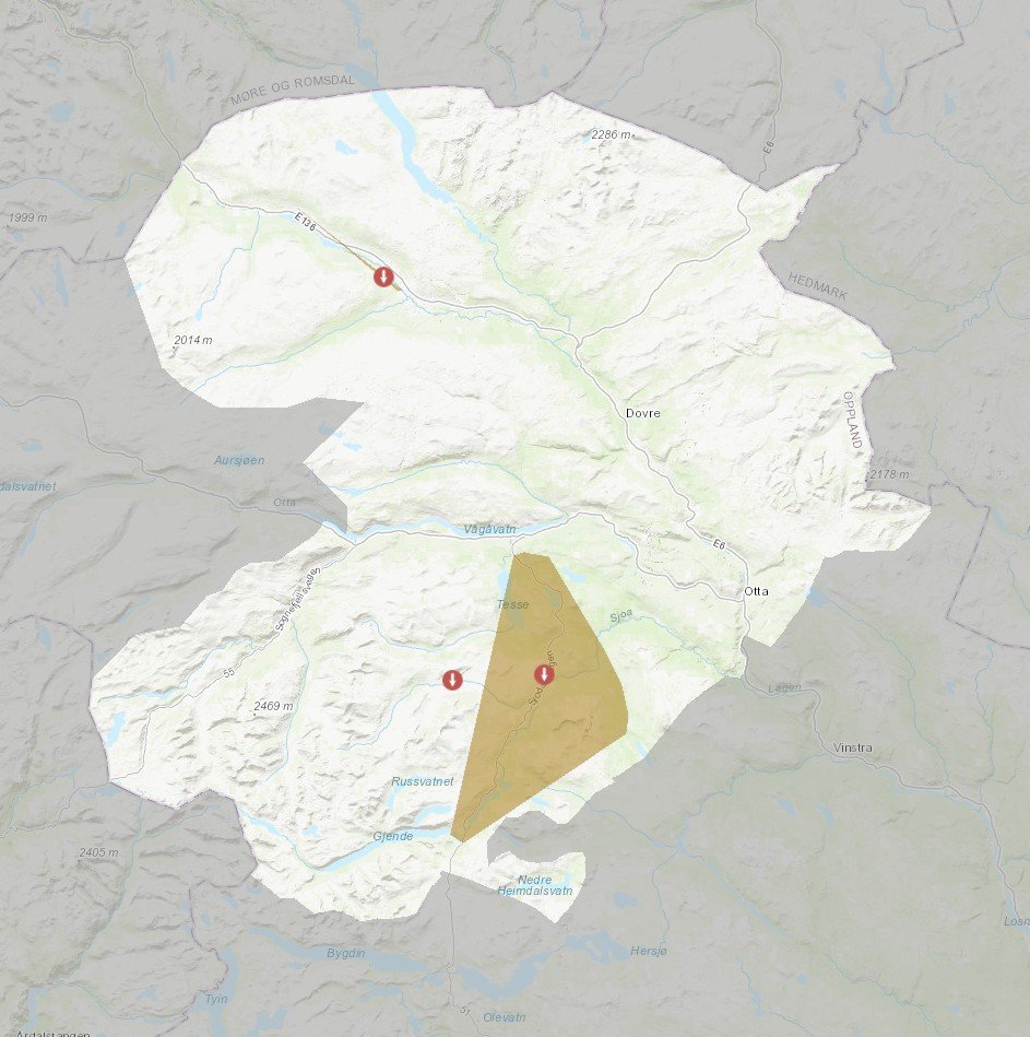 Nyheter, Ulykker og hendelser | Over 800 uten strøm - Gudbrandsdølen Dagningen