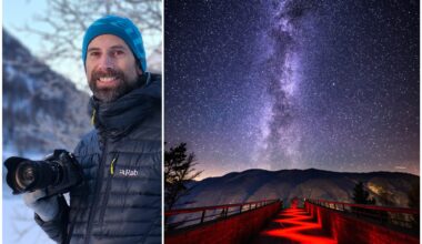 (+) Tore kasta seg i bilen då han såg korleis vêret skulle bli: – Tok minst èin time før eg var nøgd - Sogn Avis