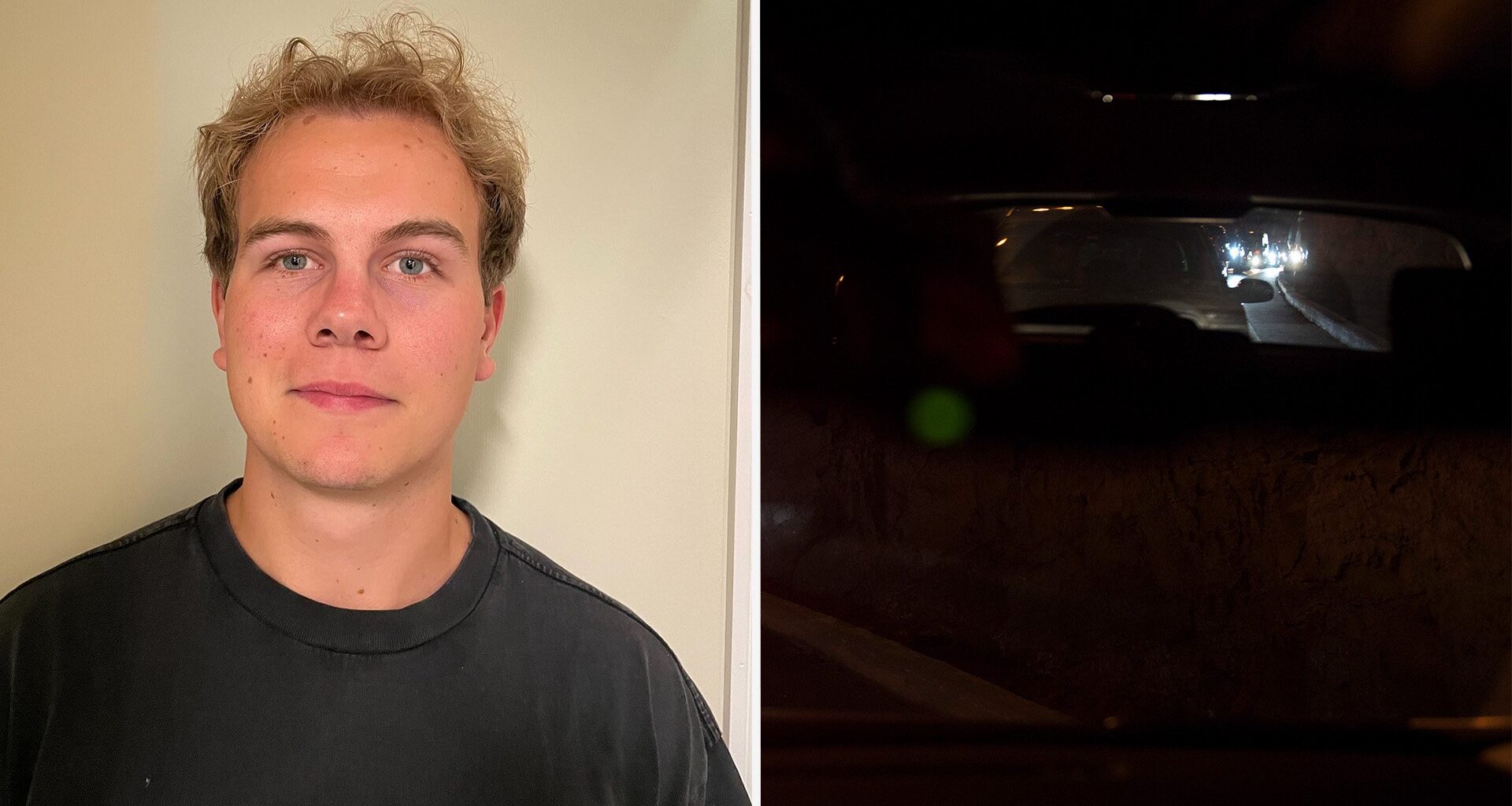 Trafikk, Lyderhorntunnelen | Bil kjørte feil vei i Lyderhornstunnelen