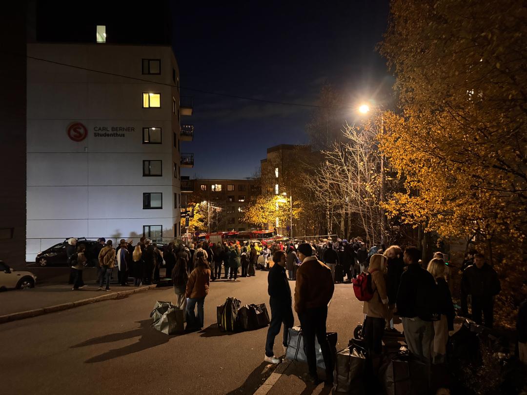 Raset på Carl Berner: Fikk hente tingene sine