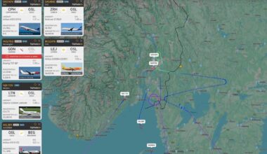 – Pilot observerte drone under landing ved Oslo lufthavn