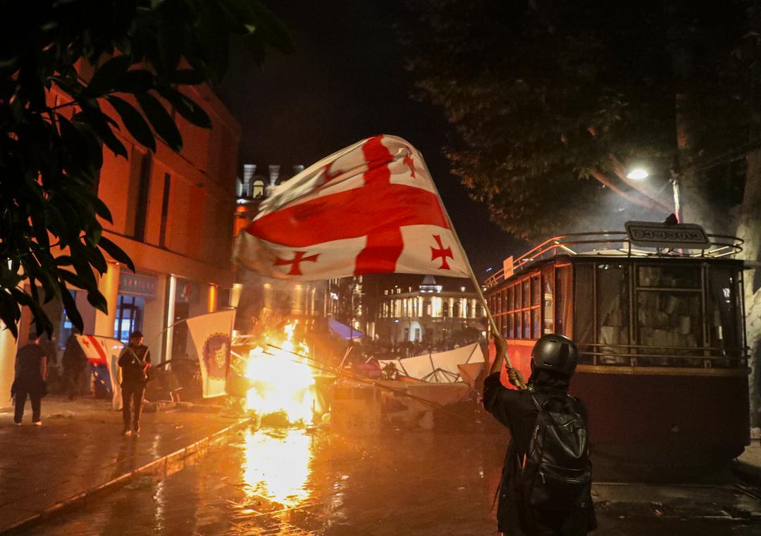 Georgias demokrati vakler: – Bør bekymre Norge