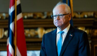 Tim Waltz tok i mot Kronprinsen, bekymret for Trump