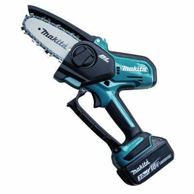Makita DUC101Z LXT
Batterispenning: 18 volt
Kjedehastighet: 8 m/sek.
Cirkapris, kompl: 1.820 kr. Foto: 