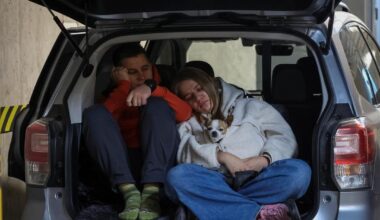 Russisk angrep mot Vest-Ukraina – polske fly på vingene