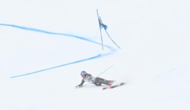 Lucas Braathen kjørte ut i storslalåmrennet i Sölden