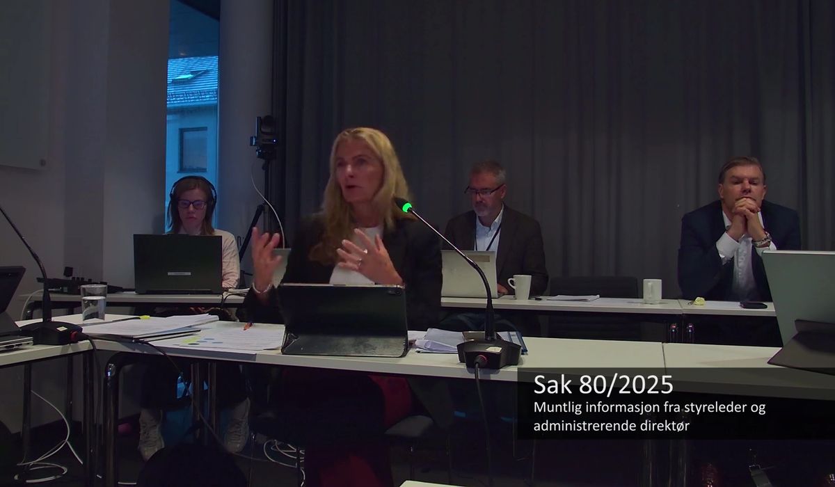 Styrelederen: – Vi alle, også media, har et ansvar til å sørge for at vi får god tillit og et godt omdømme - altaposten.no