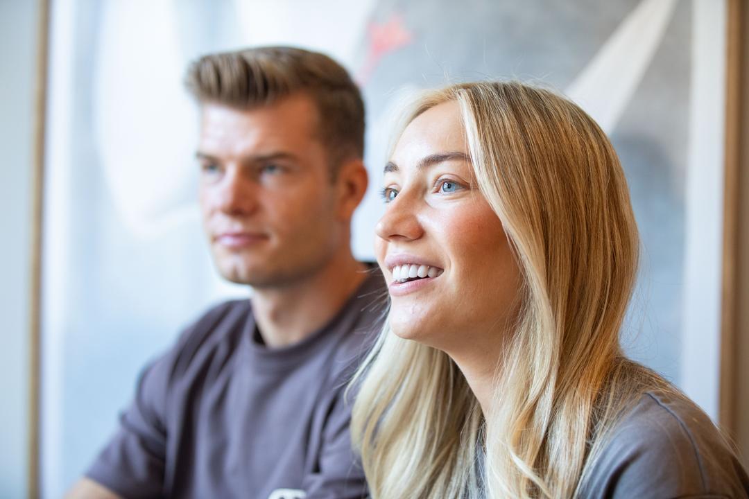 Alexander Sørloth var ikke på fødestuen da Lena Selnes fødte