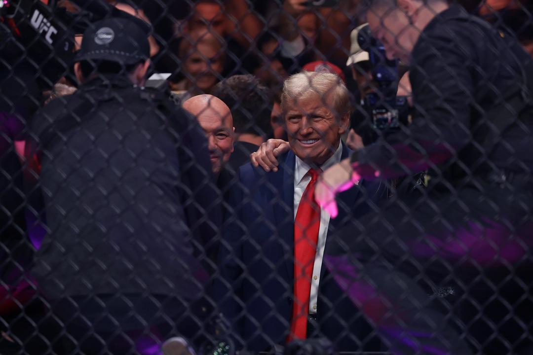 Donald Trump feirer 80-årsdagen med UFC-kamp utenfor Det hvite hus
