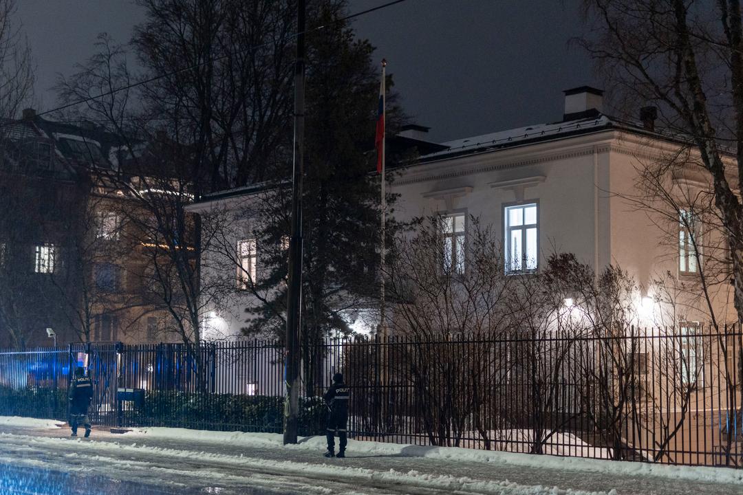 Skoleklasse fra Oslo besøkte Russlands ambassade