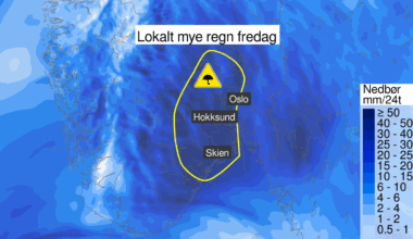Været, Drammen | Sender ut farevarsler: – Hold deg unna