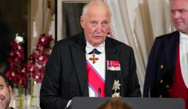 Slottet, Kongefamilien | Elg fra Sikkilsdalen sto på menyen på Slottet under festmiddagen