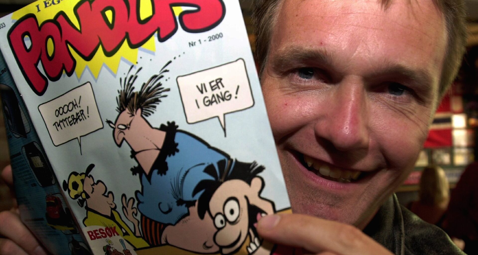 Pondus, Tegneserie | Frode Øverli legger Pondus på hylla