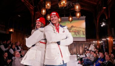 Nyheter, Sport | Vinteridrettstjerner på catwalken – viste Norges OL-kleskolleksjon